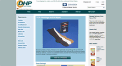 Desktop Screenshot of dhphomedelivery.com
